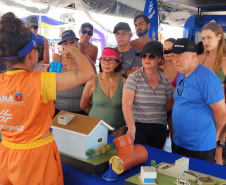 Estação Sanepar encerra operação com 40 mil atendimentos no Verão Maior Paraná