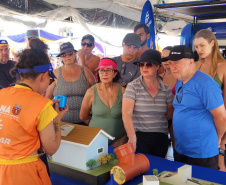 Estação Sanepar encerra operação com 40 mil atendimentos no Verão Maior Paraná