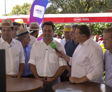 Governador Carlos Massa Ratinho Junior no Show Rural.