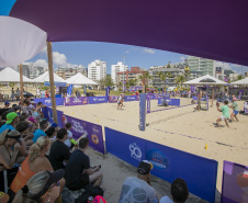 Arena Portos do Paraná em Caiobá recebe um dos maiores torneios de beach tennis do mundo