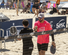 Arena Portos do Paraná em Caiobá recebe um dos maiores torneios de beach tennis do mundo