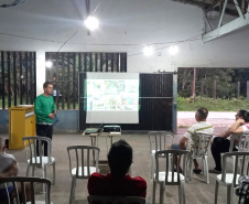 Atividades ambientais na Ponte de Guaratuba