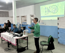 Atividades ambientais na Ponte de Guaratuba