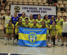 SANEPAR - Time paranaense de futsal para surdas patrocinado pela Sanepar busca título em Mundial de Clubes na Argentina