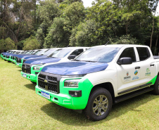Governo entrega equipamentos e carros para reforçar cuidados com Unidades de Conservação
