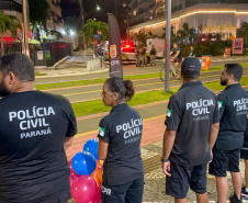 Atuação integrada das forças de segurança no Carnaval reduz roubos em 44% e furtos em 32% no Litoral do Paraná