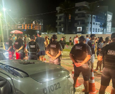 Atuação integrada das forças de segurança no Carnaval reduz roubos em 44% e furtos em 32% no Litoral do Paraná