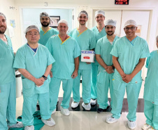 HUOP aplica polilaminina para assistência a paciente com lesão medular