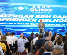 Estado lança 2ª fase do Programa Bons Olhos Paraná para atender mais 540 mil alunos