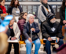 MON promove atividade para público com mais de 60 anos, inspirada na obra do artista Alberto Massuda