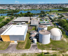 Sanepar é finalista em prêmio nacional de biogás com a Usina da ETE Belém 