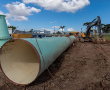 Sanepar realiza obras estratégicas em Curitiba nesta terça-feira (3) para ampliar sistemas de abastecimento