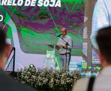 O governador Carlos Massa Ratinho Junior participa nesta quinta-feira (26), da inauguração de uma nova indústria de óleo e farelo de soja da Cooperativa Agroindustrial Tradição, em Pato Branco