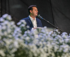 O governador Carlos Massa Ratinho Junior participa nesta quinta-feira (26), da inauguração de uma nova indústria de óleo e farelo de soja da Cooperativa Agroindustrial Tradição, em Pato Branco