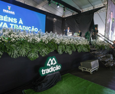 O governador Carlos Massa Ratinho Junior participa nesta quinta-feira (26), da inauguração de uma nova indústria de óleo e farelo de soja da Cooperativa Agroindustrial Tradição, em Pato Branco