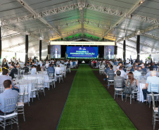 O governador Carlos Massa Ratinho Junior participa nesta quinta-feira (26), da inauguração de uma nova indústria de óleo e farelo de soja da Cooperativa Agroindustrial Tradição, em Pato Branco