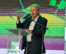 O governador Carlos Massa Ratinho Junior participa nesta quinta-feira (26), da inauguração de uma nova indústria de óleo e farelo de soja da Cooperativa Agroindustrial Tradição, em Pato Branco