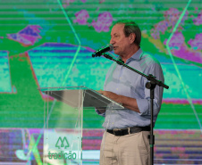 O governador Carlos Massa Ratinho Junior participa nesta quinta-feira (26), da inauguração de uma nova indústria de óleo e farelo de soja da Cooperativa Agroindustrial Tradição, em Pato Branco