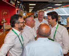 BRDE reúne prefeitos e lideranças de 15 municípios em agenda estratégica durante Smart City Expo 