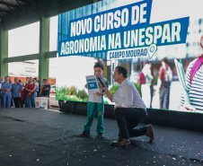 Governador anuncia parque tecnológico e novo curso de agronomia para Campo Mourão