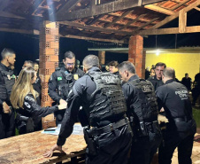 PCPR prende 16 pessoas durante operação na região Noroeste do Estado 