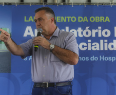  Com investimento de 22,5 milhões, Governo lança obra do AME Curitiba
