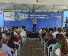  Com investimento de 22,5 milhões, Governo lança obra do AME Curitiba