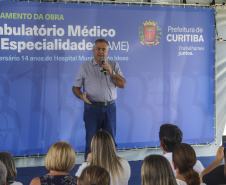  Com investimento de 22,5 milhões, Governo lança obra do AME Curitiba