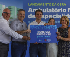  Com investimento de 22,5 milhões, Governo lança obra do AME Curitiba