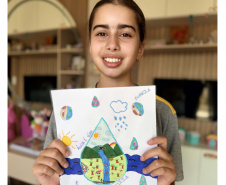 concurso cultural/ambiental feito para o Dia da Água