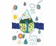 concurso cultural/ambiental feito para o Dia da Água