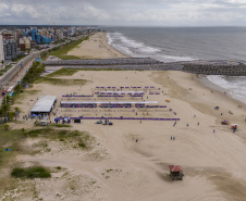 Portuários e atletas disputam FPT Beach Series 1500 em Caiobá