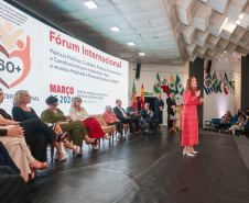 SEMIPI: Fórum internacional debate envelhecimento e reforça políticas públicas para a pessoa idosa no Paraná