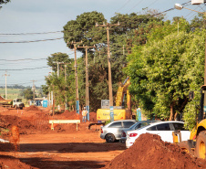 Em Loanda, obra para conter maior erosão urbana do Paraná atinge 82% de execução