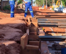 Em Loanda, obra para conter maior erosão urbana do Paraná atinge 82% de execução