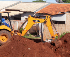 Em Loanda, obra para conter maior erosão urbana do Paraná atinge 82% de execução