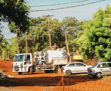 Em Loanda, obra para conter maior erosão urbana do Paraná atinge 82% de execução