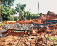 Em Loanda, obra para conter maior erosão urbana do Paraná atinge 82% de execução