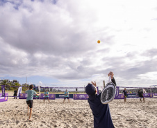 Portuários e atletas disputam FPT Beach Series 1500 em Caiobá