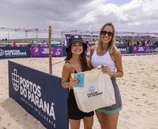 Portuários e atletas disputam FPT Beach Series 1500 em Caiobá