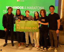 Título: Estudantes de Barbosa Ferraz vencem a Maratona de Empreendedorismo Jovem com proposta de aplicativo anti-bullying