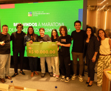 Título: Estudantes de Barbosa Ferraz vencem a Maratona de Empreendedorismo Jovem com proposta de aplicativo anti-bullying