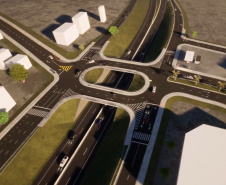 Trevo da Esperança em Cambé (maquete)