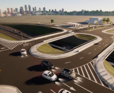 Trevo da Esperança em Cambé (maquete)