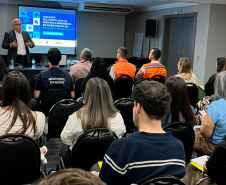 Secretaria da Saúde avalia resposta à emergência após tornado em Rio Bonito do Iguaçu