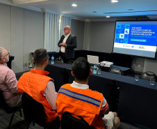 Secretaria da Saúde avalia resposta à emergência após tornado em Rio Bonito do Iguaçu