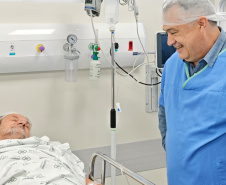 Hospitaldo Trabalhador realiza a primeira aplicação de polilamimina