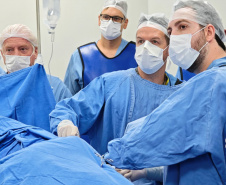 Hospitaldo Trabalhador realiza a primeira aplicação de polilamimina