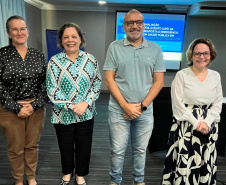 Secretaria da Saúde avalia resposta à emergência após tornado em Rio Bonito do Iguaçu