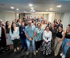 Secretaria da Saúde avalia resposta à emergência após tornado em Rio Bonito do Iguaçu